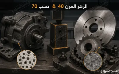 الزهر المرن 40 ضد صلب 70 - أقصى قوة وصلادة في الفولاذ الكربوني! (مع مقارنة كيميائية)