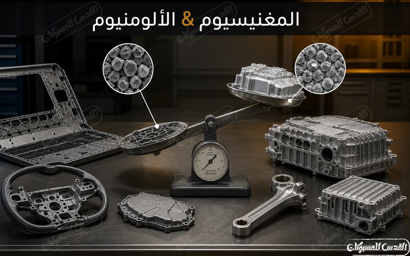 المغنيسيوم ضد الألومنيوم - أيهما الأخف؟ (مع مقارنة كيميائية)