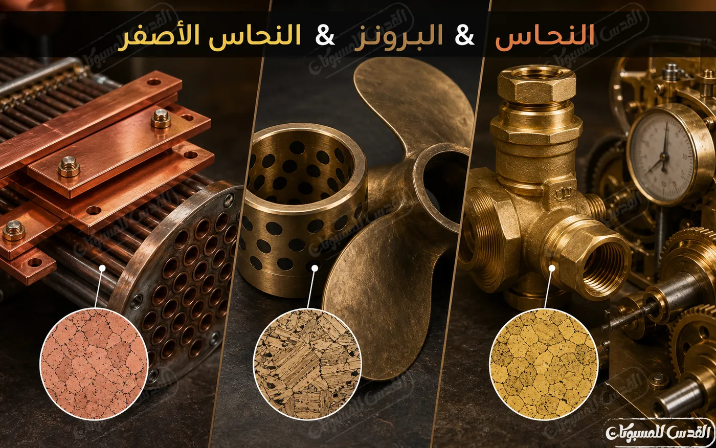 النحاس مقابل البرونز مقابل النحاس الأصفر - نظرة عامة على عائلة النحاس! (مع مقارنة كيميائية)