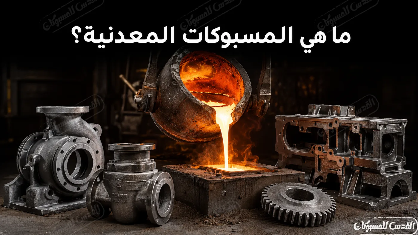 ما هي المسبوكات المعدنية؟ وأنواعها واستخداماتها — دليل شامل